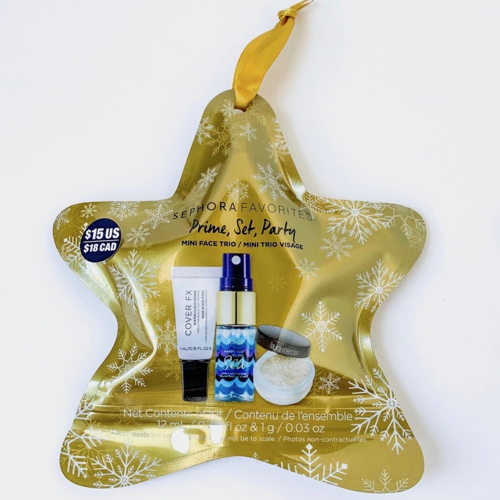 Sephora Mini Face Trio Ornament